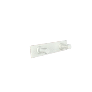 Patère double