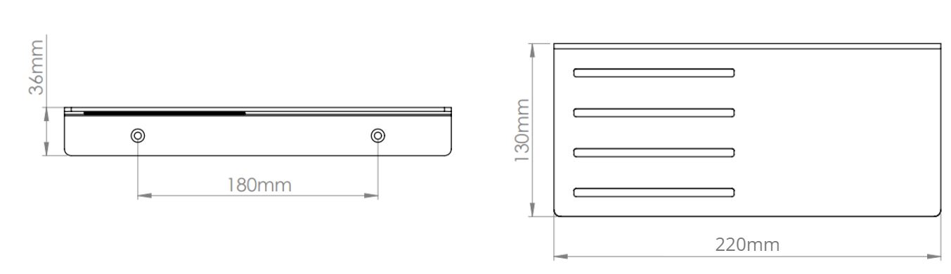Porte savon à fixer – Image 2